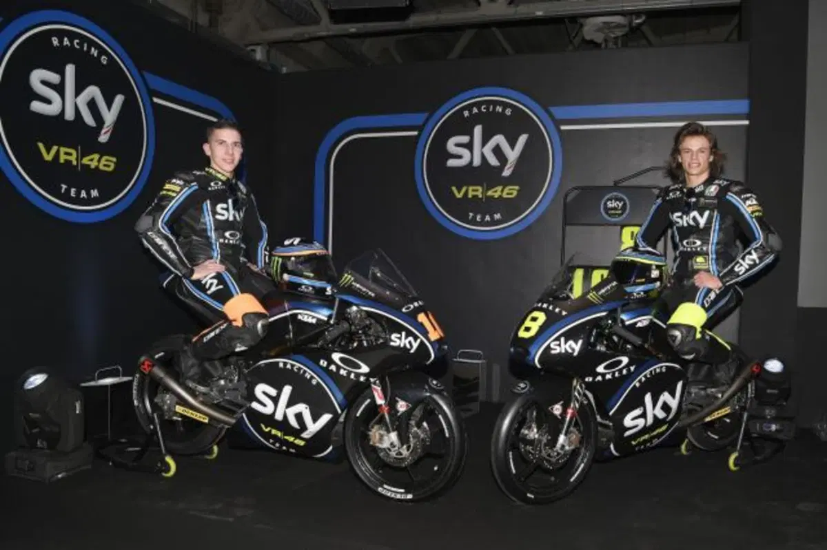 Dainese & AGV technical sponsor dello Sky Racing Team VR46