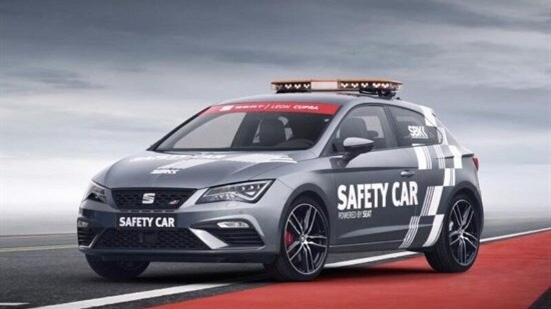 Seat Leon Cupra safety car del Mondiale SBK 2017