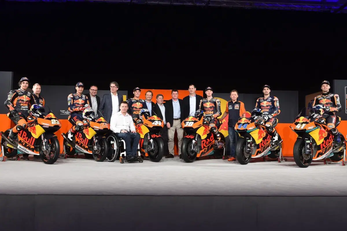 MotoGP. Presentato il team KTM