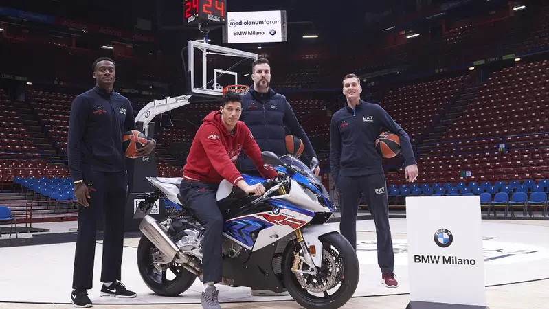 I campioni dell'AE7 Emporio Armani e BMW Milano