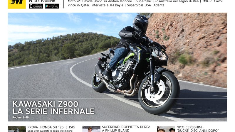Magazine n&deg;280, scarica e leggi il meglio di Moto.it 