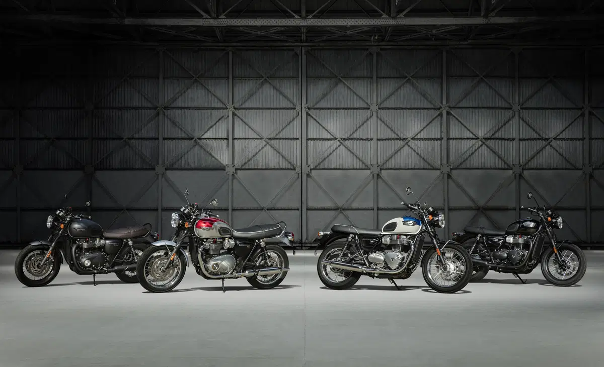 Triumph Bonneville T100 2017. Total relax