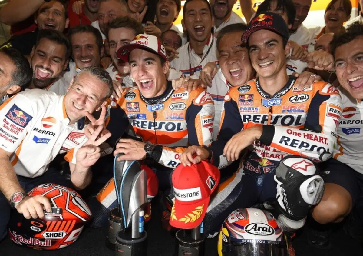 MotoGP Sachsenring 2015. Marquez: "Finalmente ce l'abbiamo fatta"