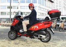 Scooter sharing Enjoy, partito a Milano con gli MP3
