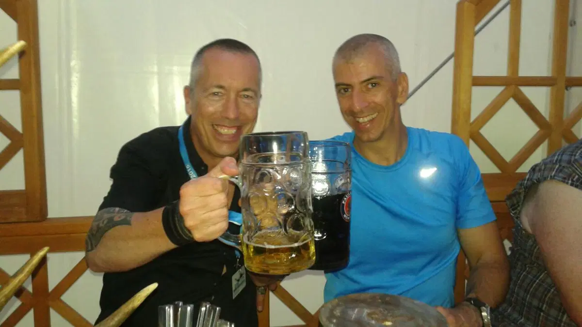 Francesco Loreti e il suo K1200S premiati a Garmisch (2)