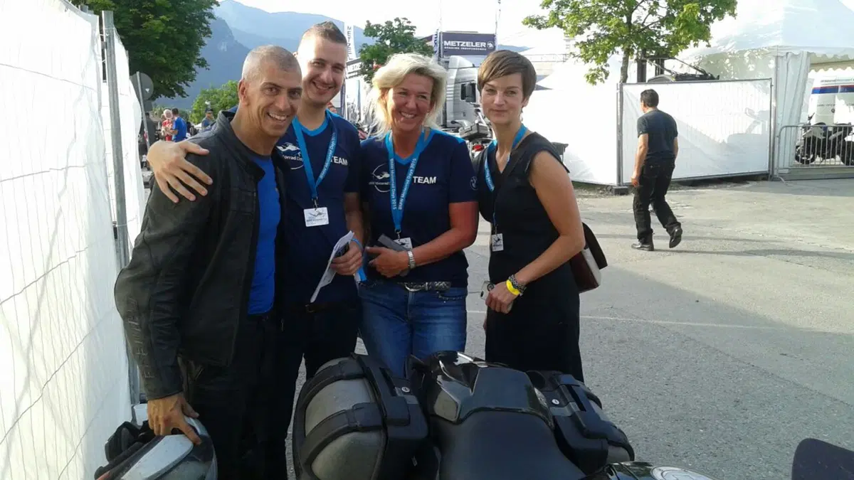 Francesco Loreti e il suo K1200S premiati a Garmisch (3)
