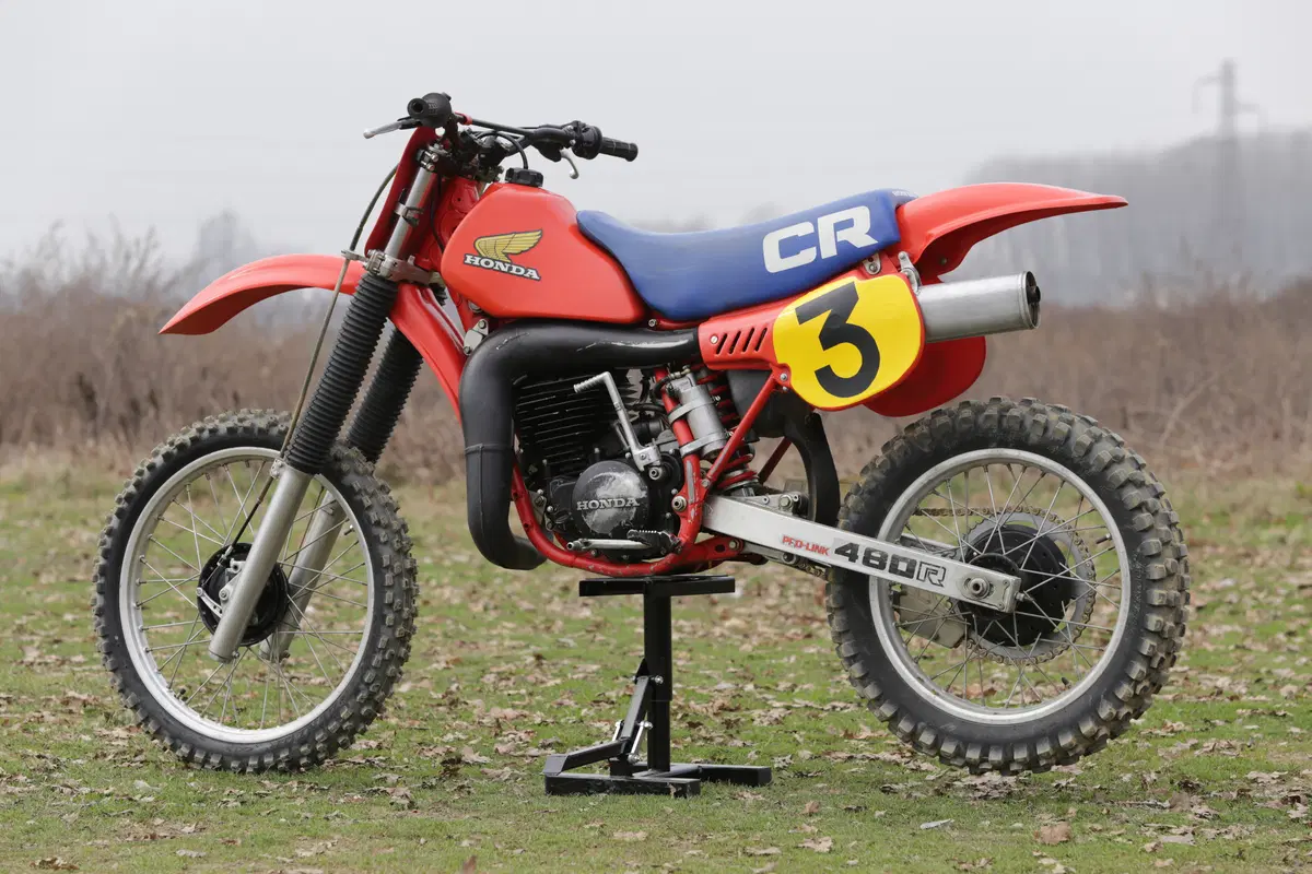 Honda CR480R e CR500R. Test Motocross Epoca
