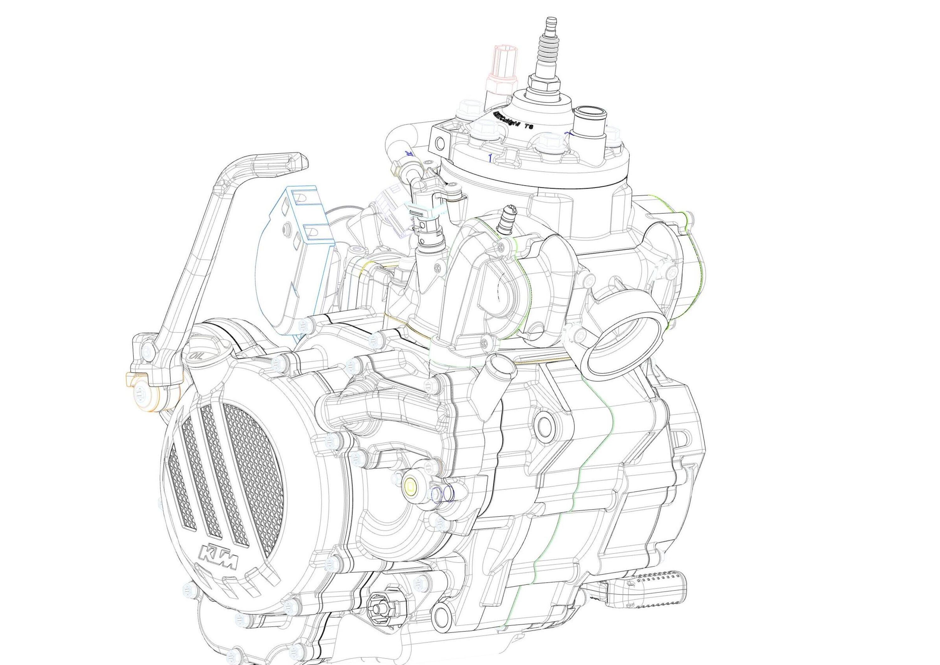 Le KTM EXC 250 e 300 2 tempi 2018 avranno l&#039;iniezione elettronica, &egrave; ufficiale