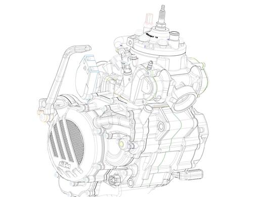 Le KTM EXC 250 e 300 2 tempi 2018 avranno l'iniezione elettronica, è ufficiale