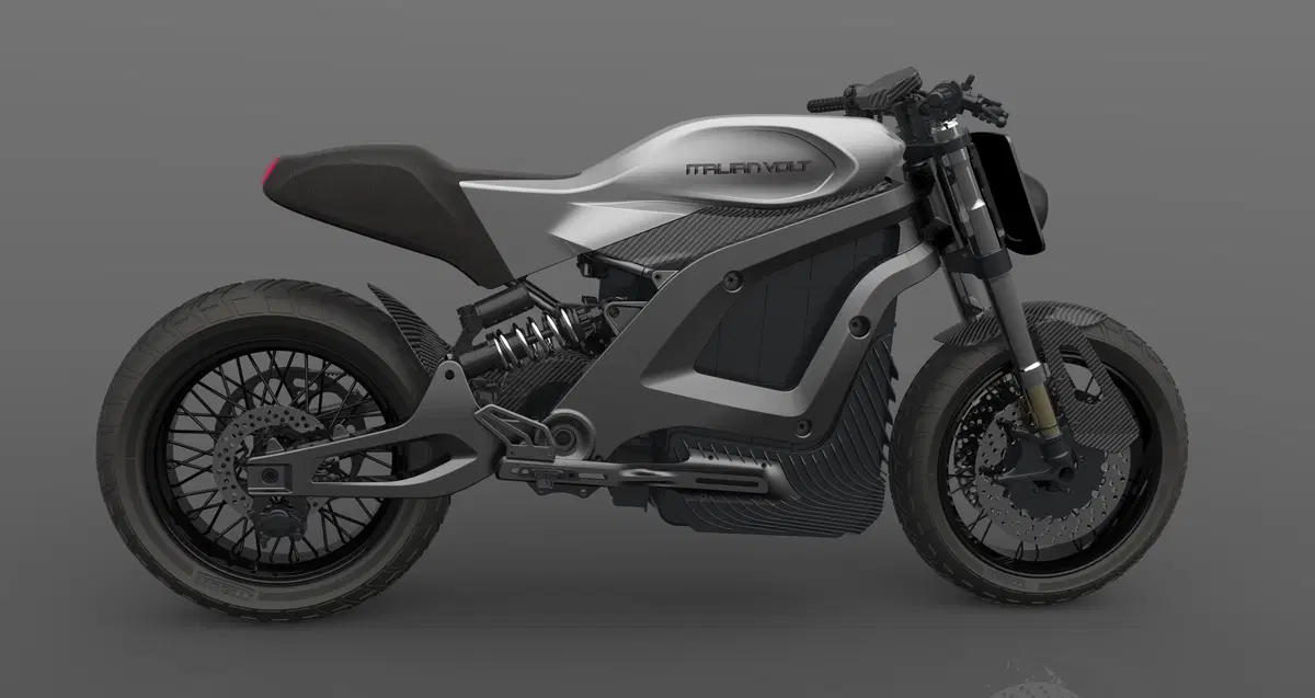 Italian Volt svela 'Lacama', la moto elettrica sartoriale (8)
