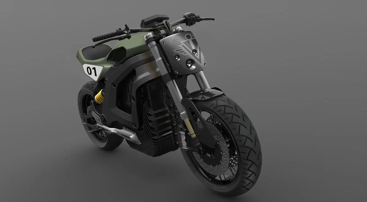 Italian Volt svela 'Lacama', la moto elettrica sartoriale (14)