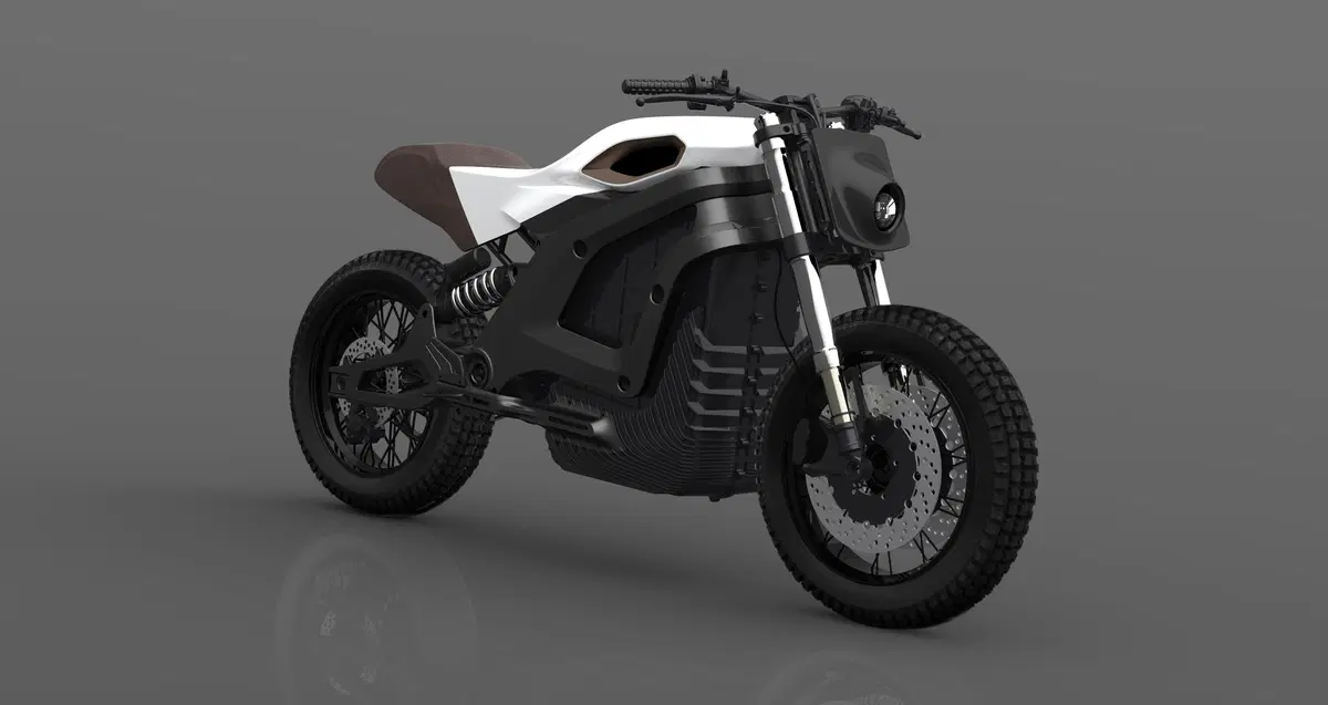 Italian Volt svela 'Lacama', la moto elettrica sartoriale (18)