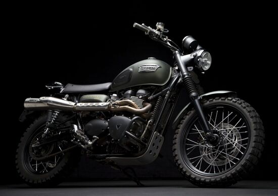 Triumph Scrambler Jurassic World, all'asta contro il cancro