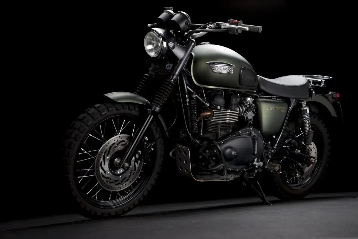 Triumph Scrambler Jurassic World, all'asta contro il cancro (12)