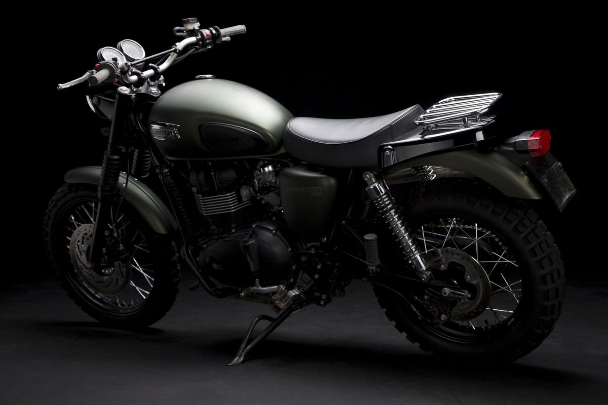 Triumph Scrambler Jurassic World all asta contro il cancro News Moto