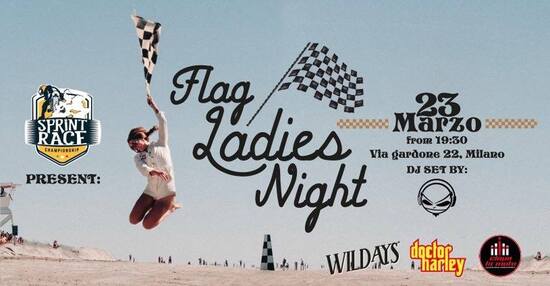 Flag ladies night giovedì da Ciapa la moto