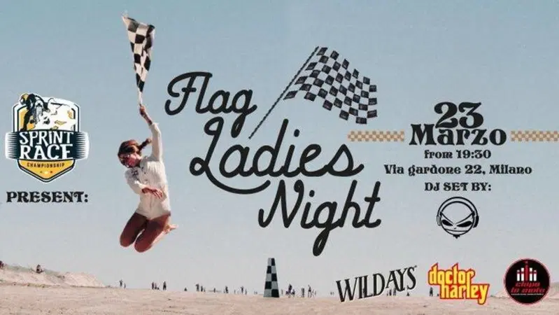 "Flag ladies night" gioved&igrave; da "Ciapa la moto"