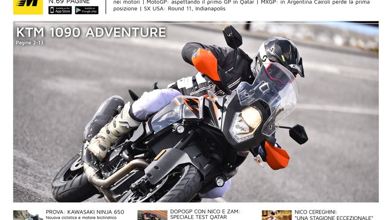 Magazine n&deg;283, scarica e leggi il meglio di Moto.it 