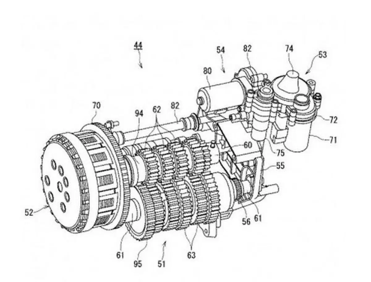 Suzuki brevetta una 4 cilindri ibrida e semiautomatica (6)