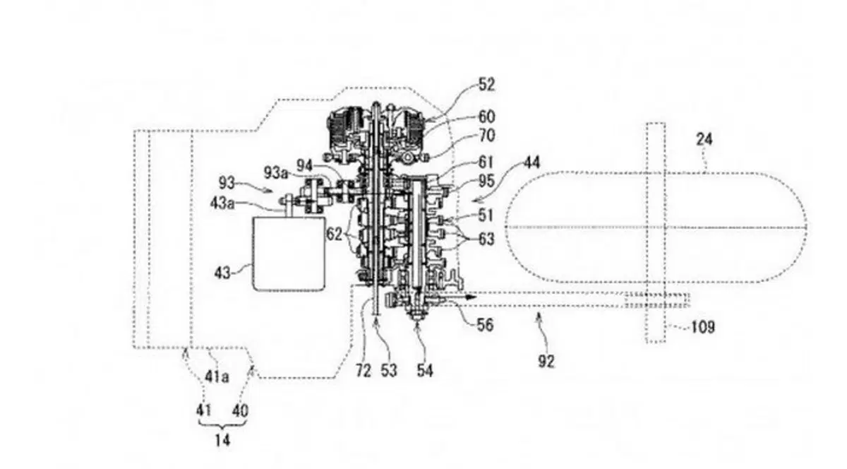 Suzuki brevetta una 4 cilindri ibrida e semiautomatica (9)