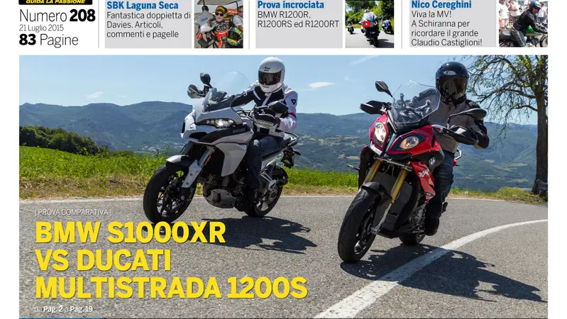 Magazine n&deg;208, scarica e leggi il meglio di Moto.it 