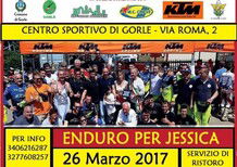 Enduro per Jessica: il 26 marzo giornata di off-road per beneficenza