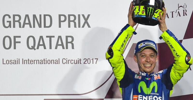 MotoGP 2017. Rossi: &quot;E&#039; stata dura, sono contento&quot;