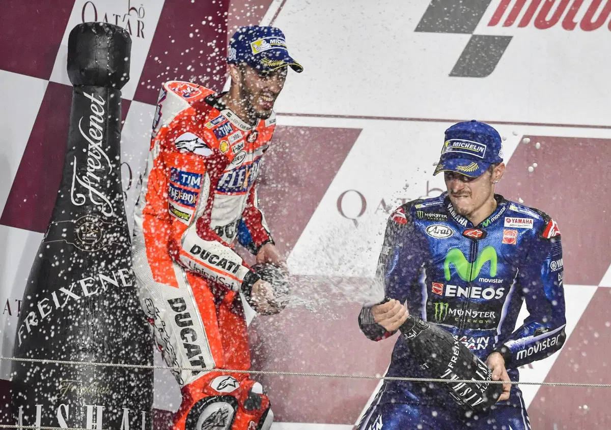 MotoGP 2017. Dovizioso: "Sono l'unica Ducati l&agrave; davanti"