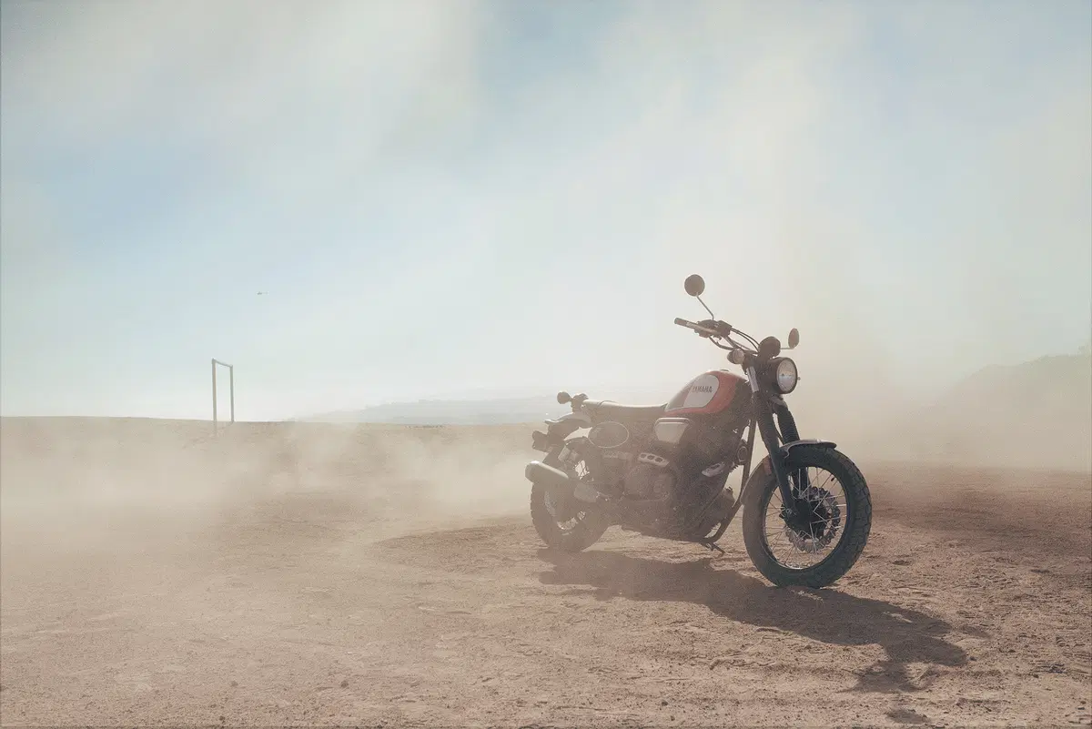 Yamaha SCR950  2017. La scrambler heritage (20)