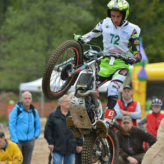 Marco Fioletti, campione del mondo 2015 Trial 125 