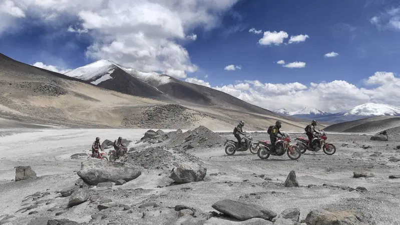 Record di altitudine per l'Honda CRF1000L Africa Twin