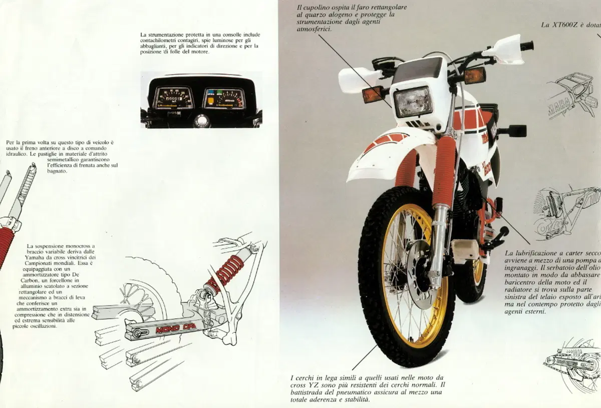 Restaurando, quinta puntata: Yamaha XT 600 Ténéré 34L (65)