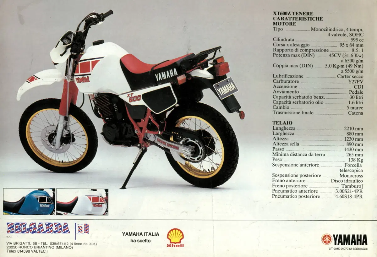 Restaurando, quinta puntata: Yamaha XT 600 Ténéré 34L (63)