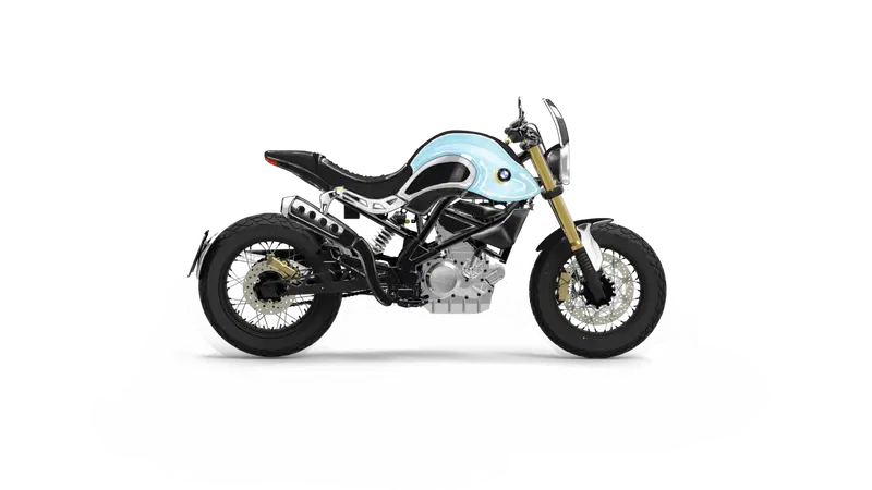 La BMW G310 R rivisitata dagli studenti IED