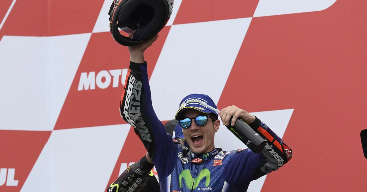 MotoGP 2017. Vi&ntilde;ales: "Potevo battere anche M&aacute;rquez"