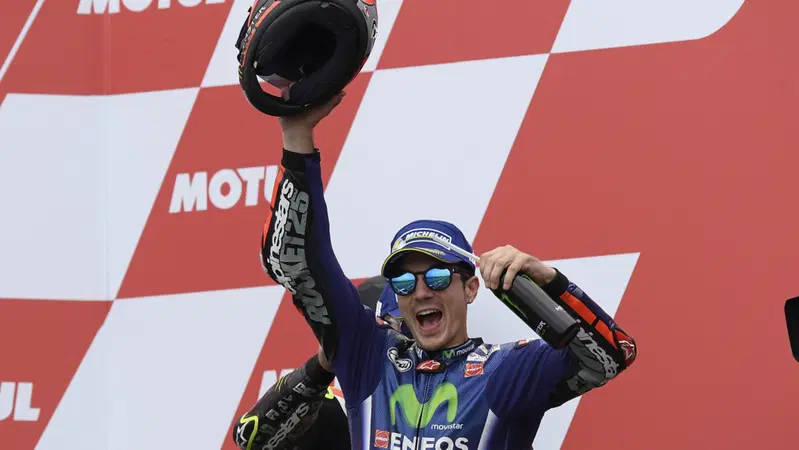 MotoGP 2017. Vi&ntilde;ales: "Potevo battere anche M&aacute;rquez"