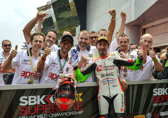 SBK, Sepang 2015. Biaggi: “La nostra è una squadra di vecchie volpi”