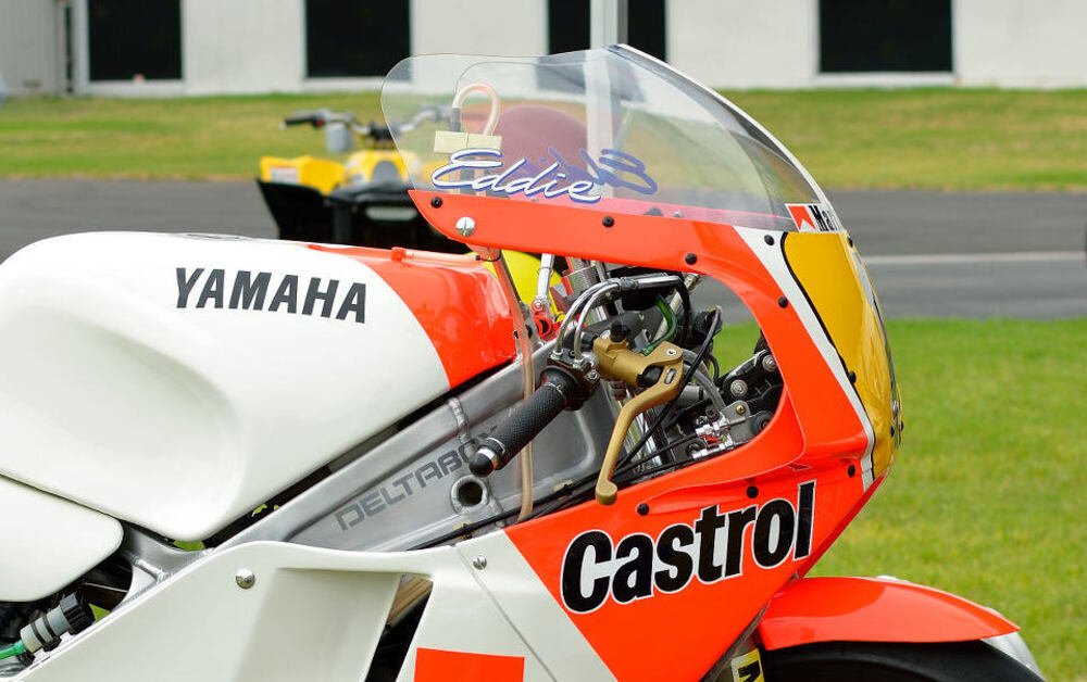 La pompa radiale montata sulla YZR 500 OW-81 con cui Lawson ha vinto il titolo 1986 (foto Motorcycle Daily)