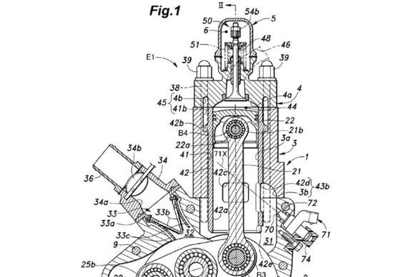 Brevetto Honda, un 2T a iniezione indiretta