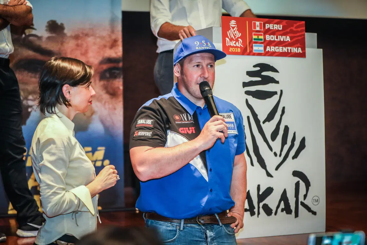 Dakar 2018: la presentazione di Milano. L'intervista a Giò Sala (5)