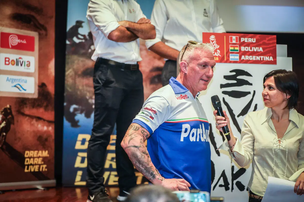 Dakar 2018: la presentazione di Milano. L'intervista a Giò Sala (10)
