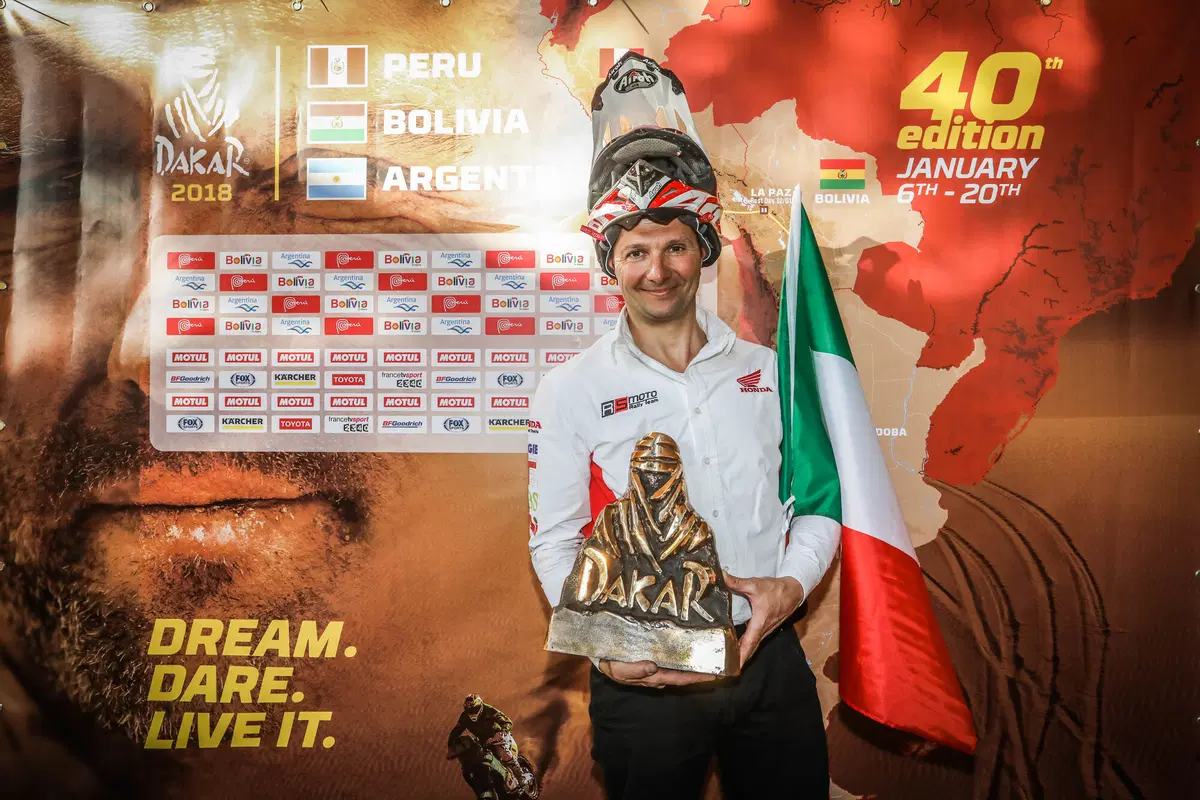Dakar 2018: la presentazione di Milano. L'intervista a Giò Sala (7)