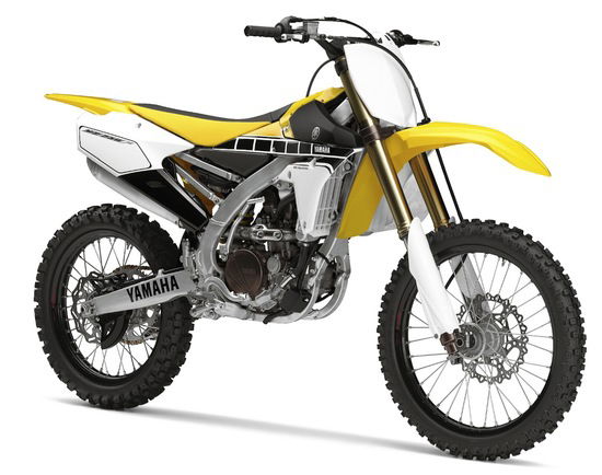 Yamaha YZ250F e 450 60th Anniversary Edition in gara