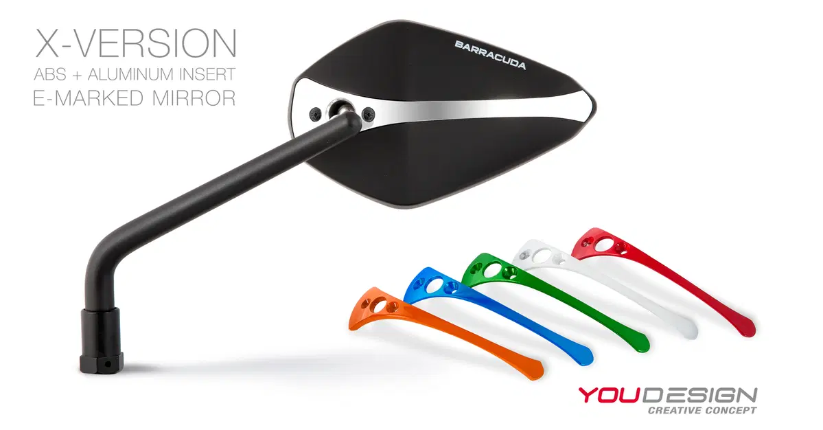Barracuda: specchietti retrovisori X-Version (3)