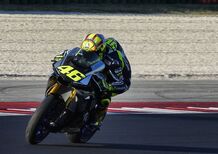 Rossi e l'Academy VR46 in pista a Misano prima di Indianapolis