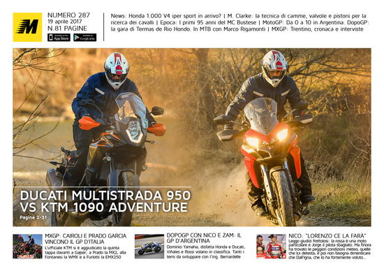 Magazine n°287, scarica e leggi il meglio di Moto.it 