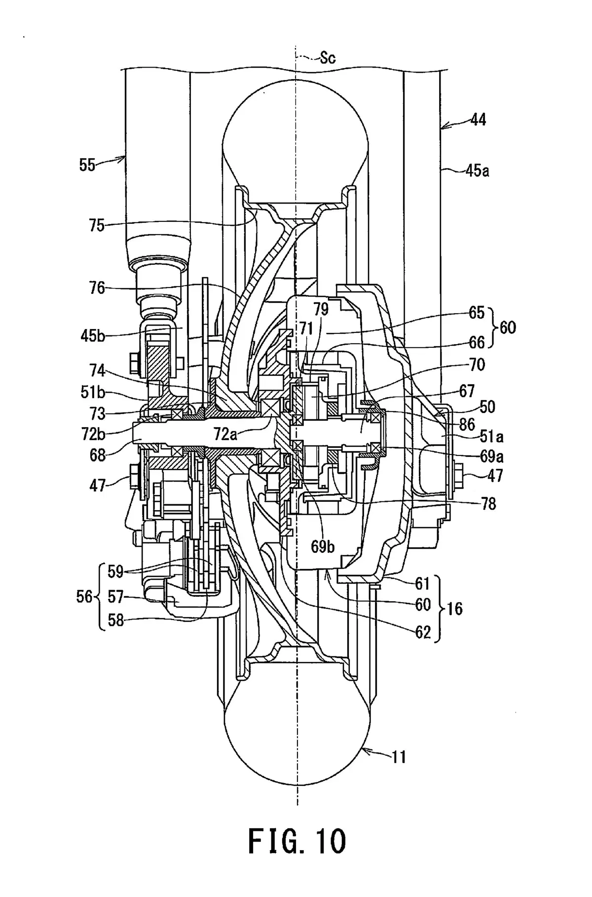 Suzuki 2WD. Brevetto della ruota anteriore motrice (9)