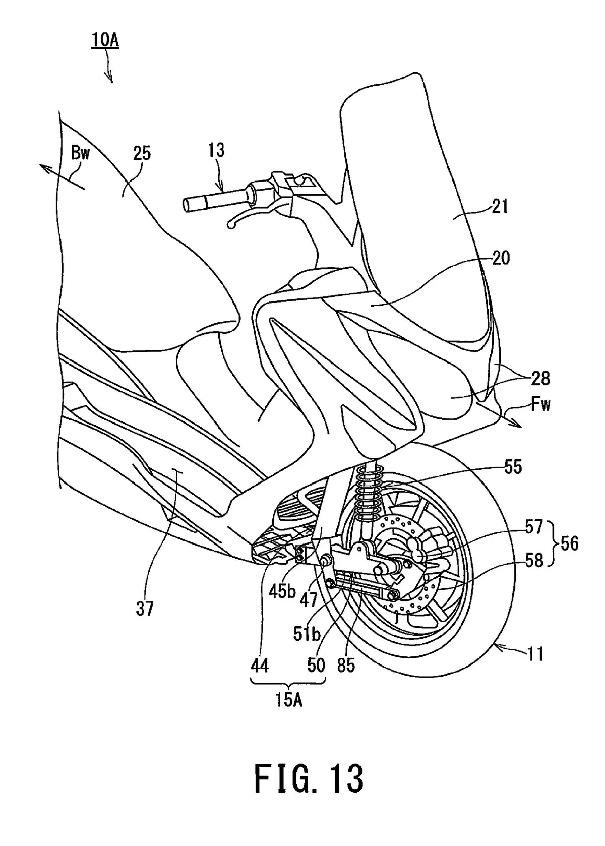 Suzuki 2WD. Brevetto della ruota anteriore motrice (10)