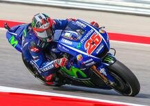 MotoGP 2017. Miglior tempo di Vinales nelle FP3 ad Austin
