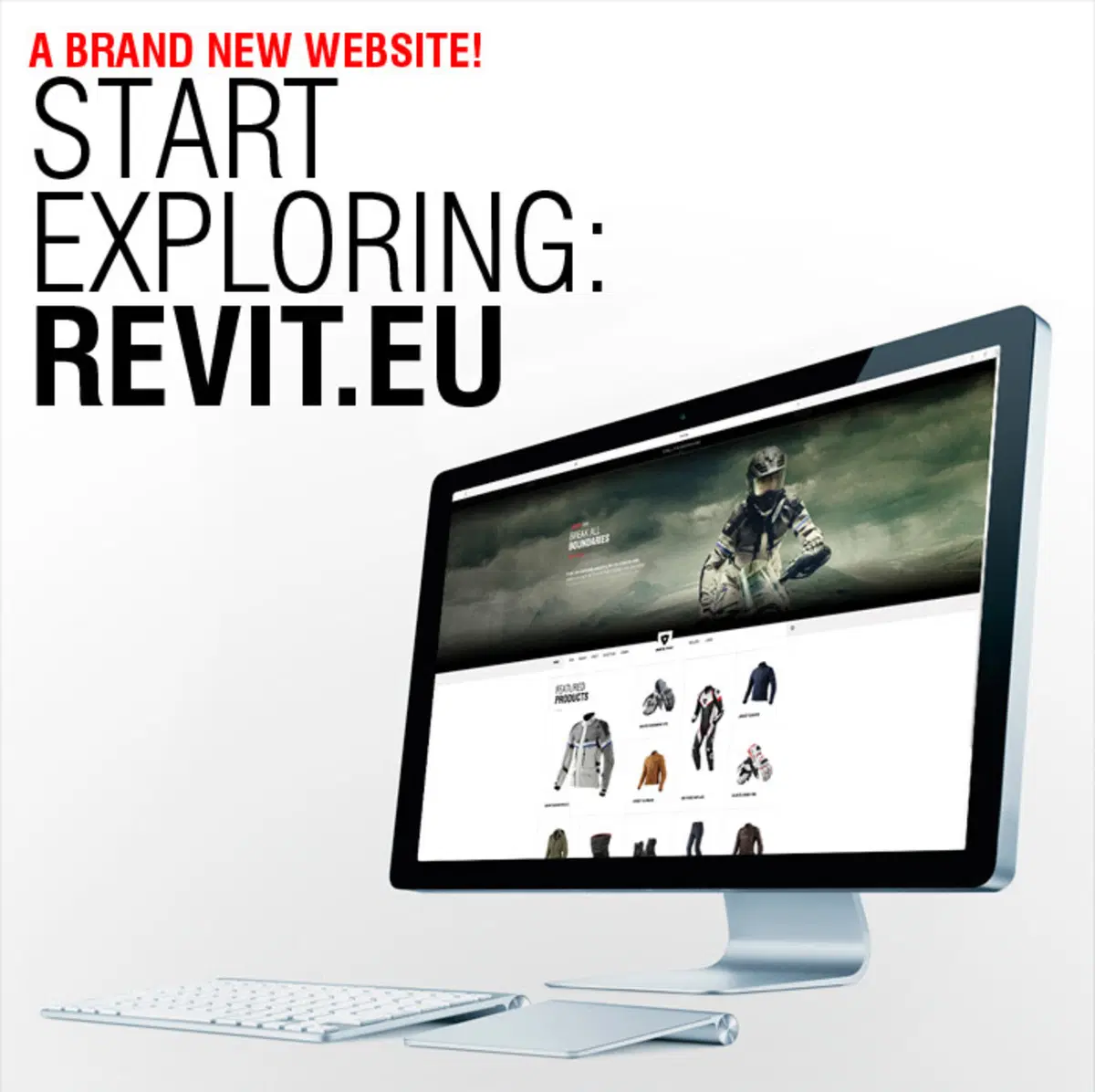 Nuovo sito Web per REV'IT!